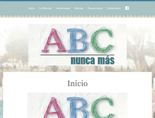 Tablet Screenshot of abcnuncamas.com